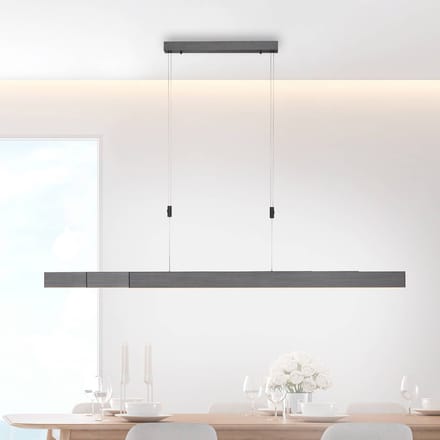 LED hanglamp PURE Moto, platina, dimbaar, CCT