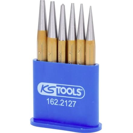 KS Tools Doorschrijfset, 6-delig in kunststof standaard 162.2127