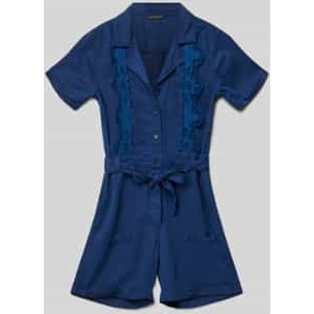 Jumpsuit met strikceintuur