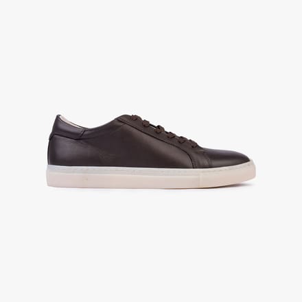 Omnio finn sneakers heren bruin leer
