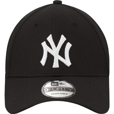 New Era Heren New York Yankees Baseball Cap (Zwart)
