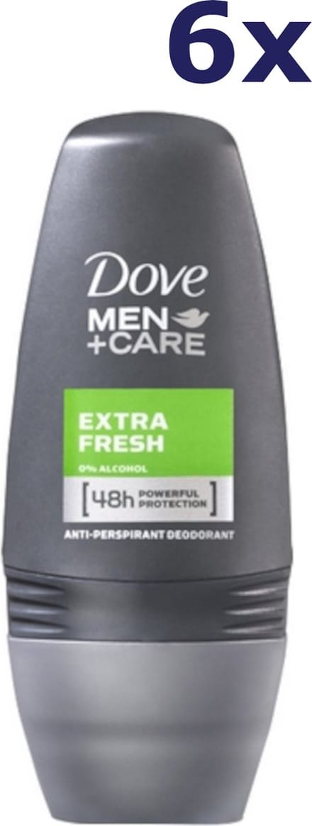 Dove Men - Extra Fresh - Deo roller - 6 x 50 ml