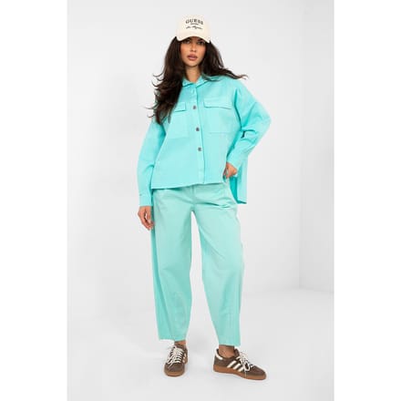 Arden Utility Shirt - Aquablau / Einheitsgröße