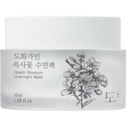 HOUSE OF DOHWA Masque de Nuit Fleur de Pêcher 50ml – Pack de Nuit Hydratant Éclaircissant avec Ferment de Riz et Céramide