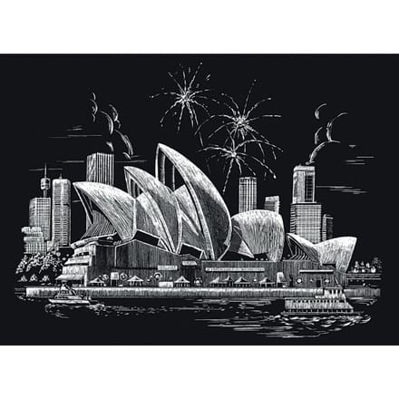 Krasplaat "Sydney Opera House"