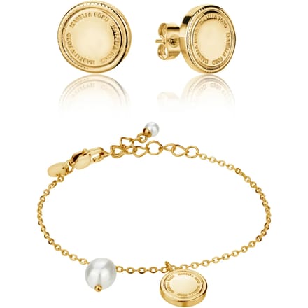 Dames ketting en oorbellen set Isabella Ford Sabrina