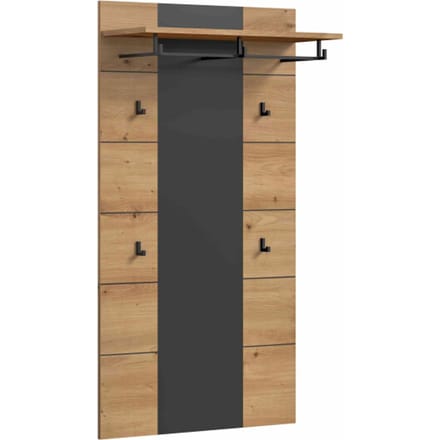 Canu garderobekastpaneel Artisan NB basaltgrijs NB - 29x141x80cm