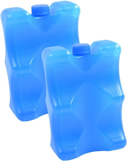 Melk Koel Elementen - Koelpacks - Borstvoeding Onderweg - Herbruikbaar - 350 ml - Blauw