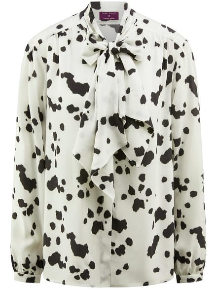 Blouse Van TALBOT RUNHOF X PETER HAHN wit