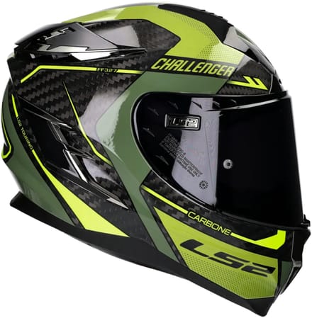 LS2 Helm Challenger CT2 Thorn FF327 groen maat L