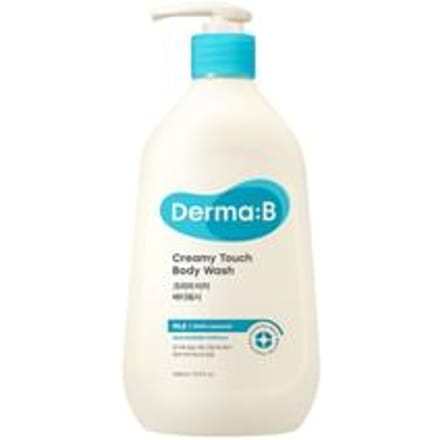 Derma:B, Creamy Touch Body Wash, 13.5 fl oz (400 ml) white