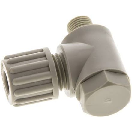 8x6mm & G1/8'' PP L-Vorm Knelfitting Buitendraad Banjo Bout 10bar