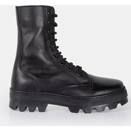 Streetwear Favourites Dechase – Keff High Black Waxy Größe: 37 | Stiefel Outlet | Damen | Schwarz
