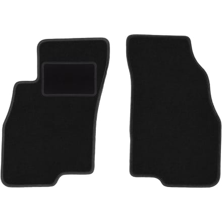 Voormatten zwart voor: Fiat Punto EVO hatchback (2998-2012)