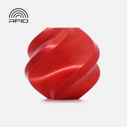 Bambu Lab PLA Silk+ - Candy Red- 1.75mm - 1kg
