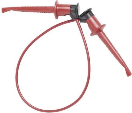 Pomona Electronics 3781-24-0 Meetsnoer Krokodilklem Krokodilklem 0.60 m Zwart 1 stuk(s)