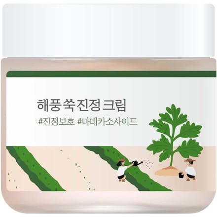Round Lab Mugwort Kalmerende Crème - 80ml Hydraterende Huidverzorgingsoplossing