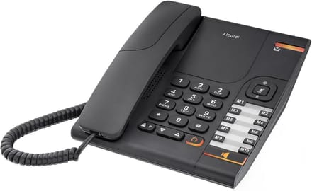 Draadloze DECT Huistelefoon met Groot Display - Zwart