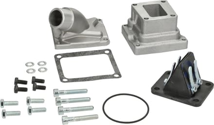 Membraan spruitstuk / inlaatset Polini 65cc EVO 19 / 21mm Puch Maxi