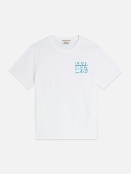 Scotch & Soda Small Artwork Regular-Fit T-Shirt