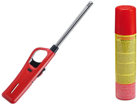 ROTHENBERGER Industriele gasaansteker Standaard incl. 1x navulgas...