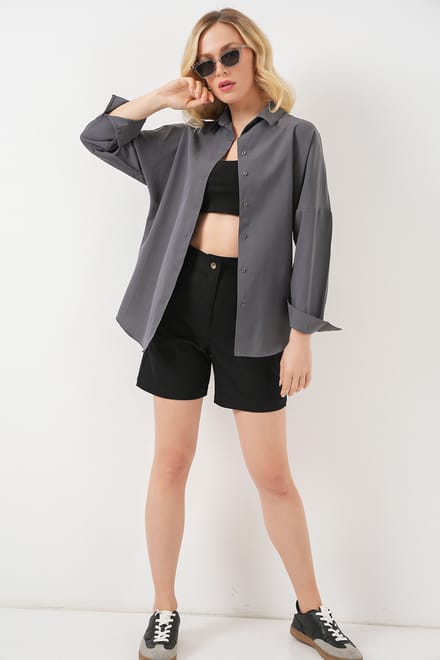 Oversized Poplin 2-Pack Shirt