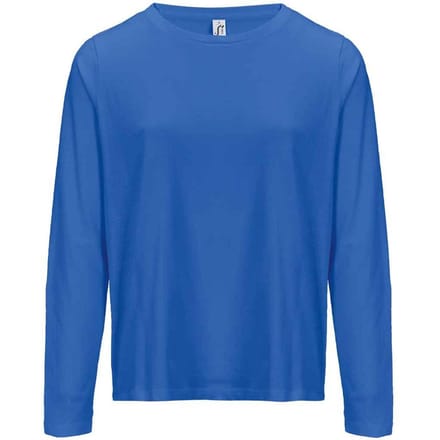 SOLS Dames/Dames Monarch T-shirt met lange mouwen (Koningsblauw)