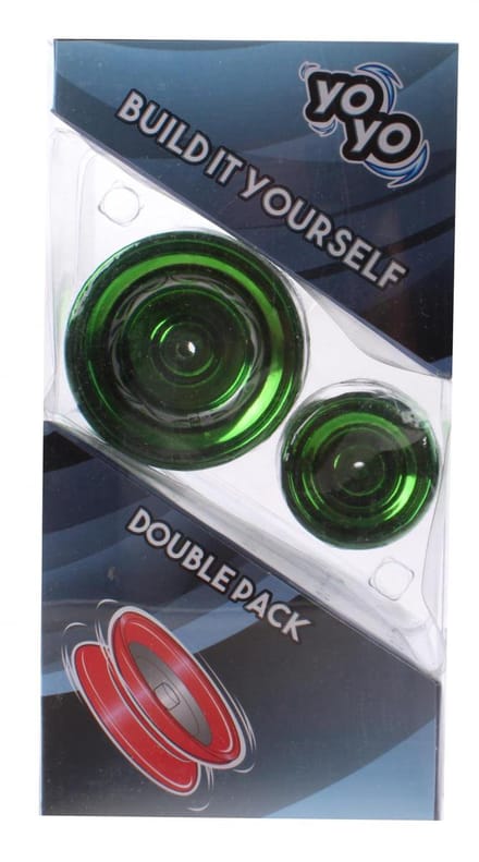 YoYo Deluxe Bouwpakket Groen, 2 YoYo's, Double Pack