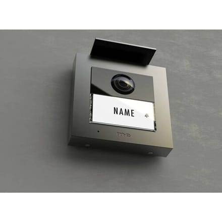 m-e modern-electronics VDV-2010 A Buitenunit voor Video-deurintercom Kabelgebonden, RFID Antraciet