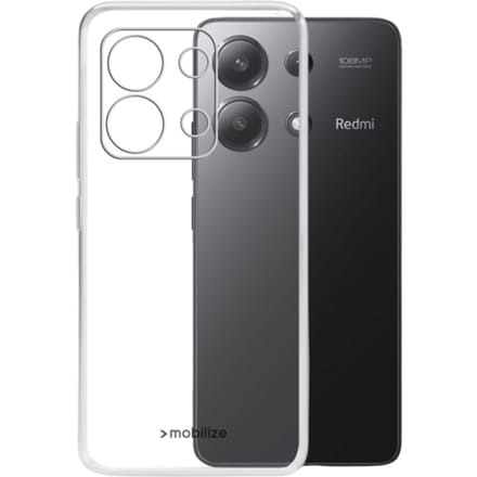 Mobilize Xiaomi Redmi Note 13 Siliconen (TPU) Hoesje Transparant