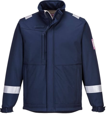 Portwest Modaflame Softshell jas MV73 - Marine - L