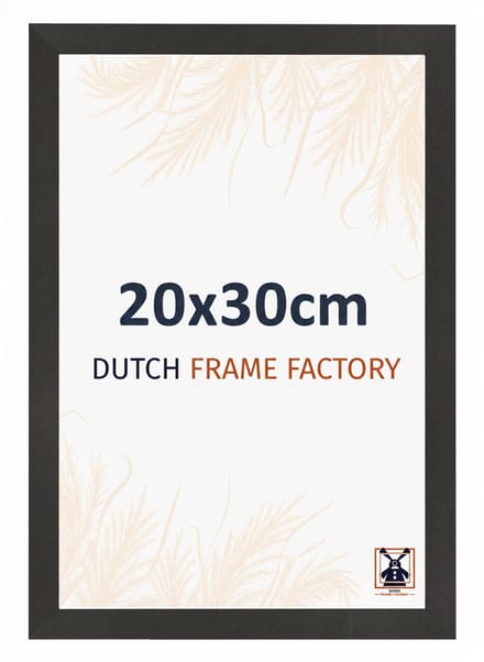 Fotolijst 20x30 cm - MDF - Zwart Mat - Benno