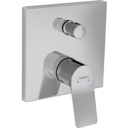 Hansgrohe VIVENIS 1 greeps - inbouw badmengkraan - inbouw - hoogglans chroom