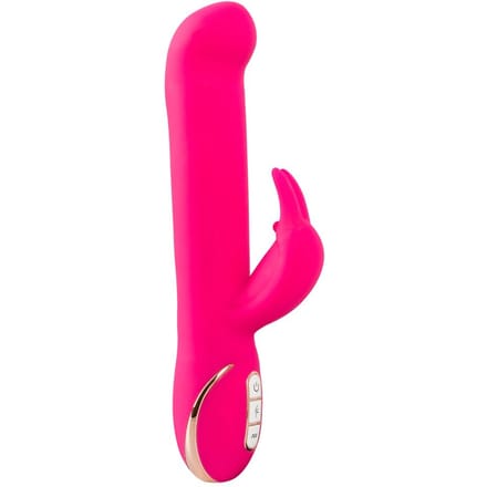 Vibe Couture – Rabbit Gesture Siliconen Rabbit Vibrator met Elegante Afwerking en Verfijnde Decoraties – 22 cm – Roze