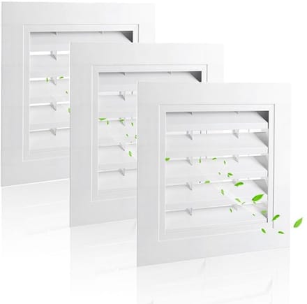 Dailygoods- Ventilatieafdekking Robuust Aluminium - Ventilatierooster