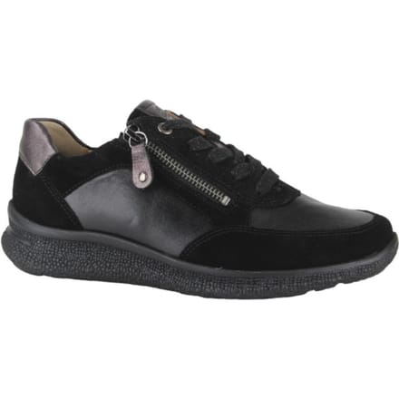 Hartjes Rap Sneakers - Dames - Zwart - Maat:43
