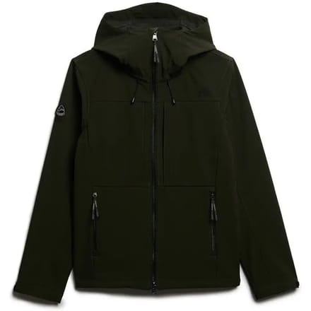 Superdry - Softshell Trekker Jas met Capuchon - Heren