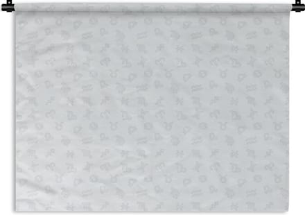 Wandkleed - Wanddoek - Sterrenbeeld - Astrologie - Design - 150x112 cm - Wandtapijt