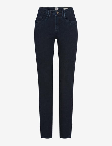 Brax Dames Jeans  Style MARY CLEAN DARK BLUE, denim donkerblauw, maat 46