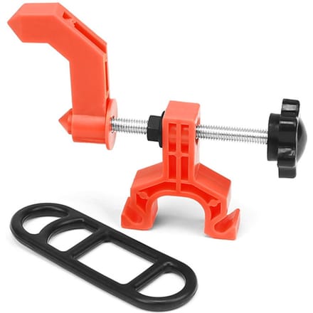 Mini support de réglage de roue de vélo, outil de réglage de jantes de vélo, outil de réparation de roue de vélo vtt rouge