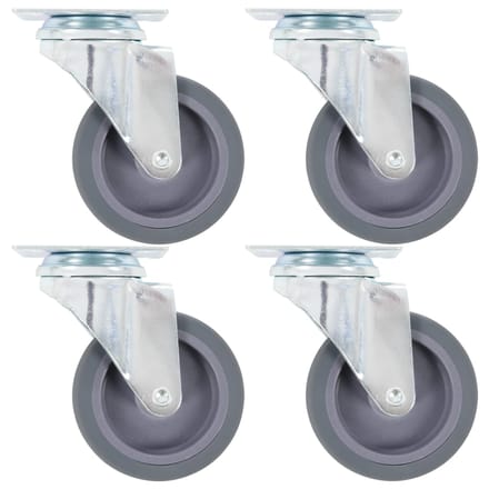 vidaXL - Zwenkwielen - 4 - st - 75 - mm
