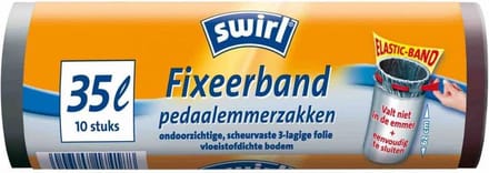 Swirl Afvalzakken Fixeerband 35ltr 1 rol