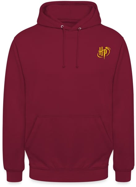 Harry Potter Logo Borduurwerk Hoodie Unisex