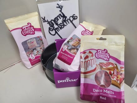 Compleet bakpakket - Kersttaart met Enchanted Cream