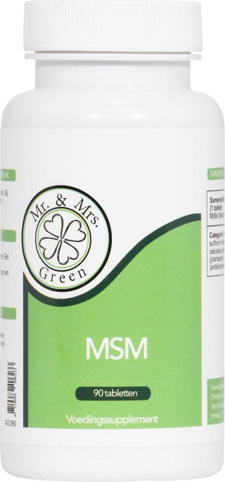 MSM, met vitamine C - 90 tabletten