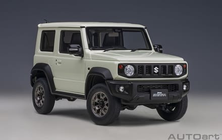 AUTOart 1/18 Suzuki Jimny Sierra (JB74), Pure White Pearl