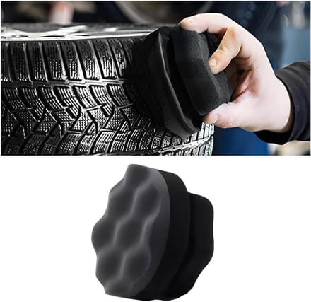 Grote Handheld Auto Wax Pads - Professionele Polijstschuim voor Banden en Auto's