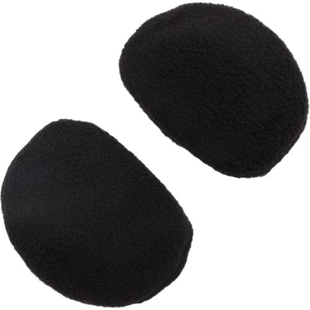 1 Paire Cache-oreilles sans bandeau Isolant du bruit Polaire Chauffe-oreilles Confortable Couvre-oreilles d'hiver pour S black