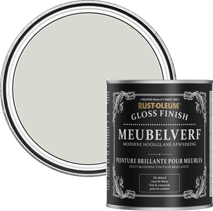Rust-Oleum Grijs Meubelverf Hoogglans - Mokka 750ml