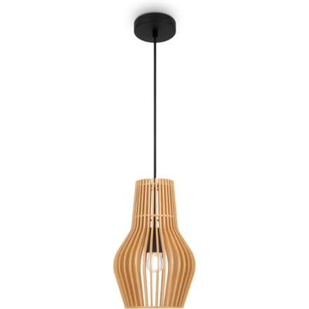 Maytoni - Hanglamp Roots - Zwart - Ø20